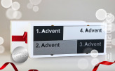 Adventskalender mit 4 Türchen lang