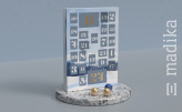 Lindt Wand Adventskalender